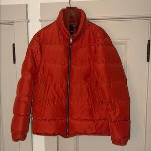 Dolce & Gabbana Vibrant Orange Puffer Jacket